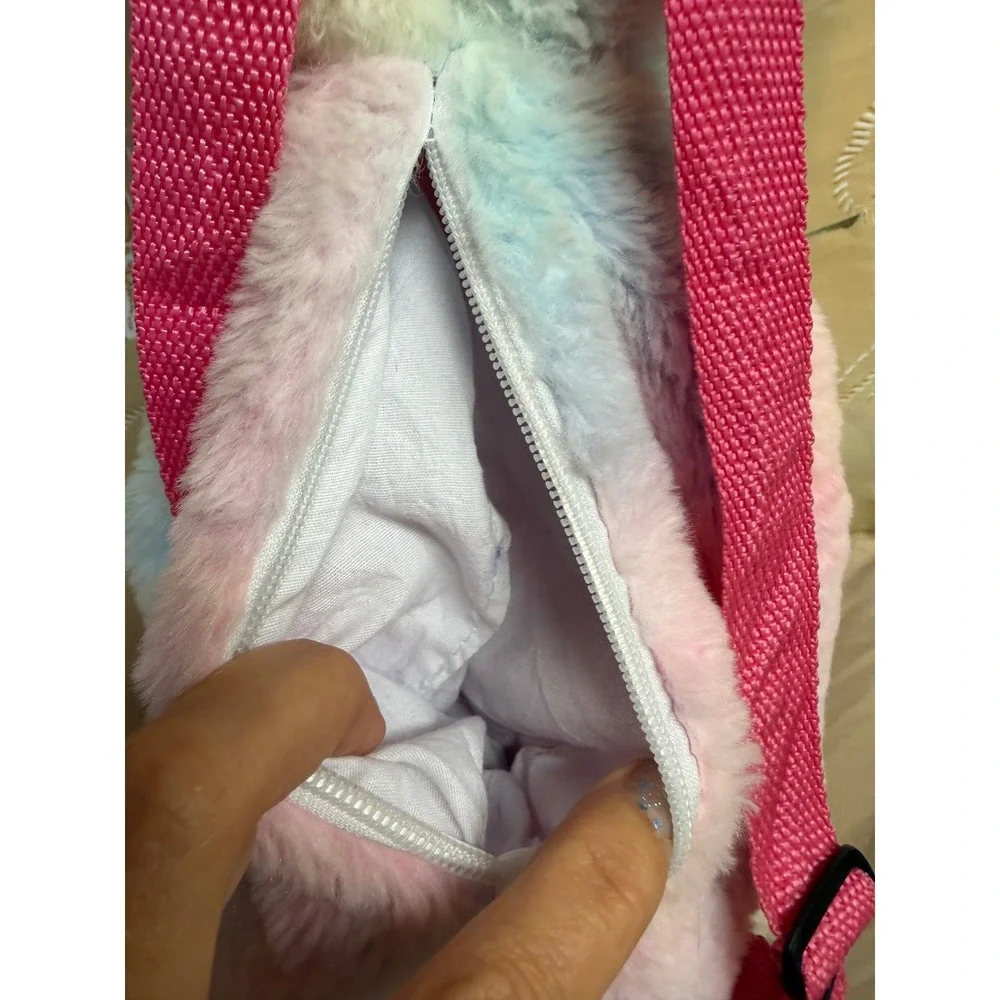 Kissy Missy Plush Backpack Poppy Playtime Tie Dye Pink Blue Huggy Wuggy Bag Kids